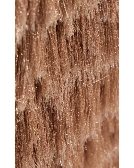 Aje. Natural Breeze Knit Midi Dress