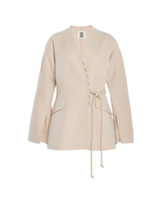 By Malene Birger Natural Lalou Wool Jacket