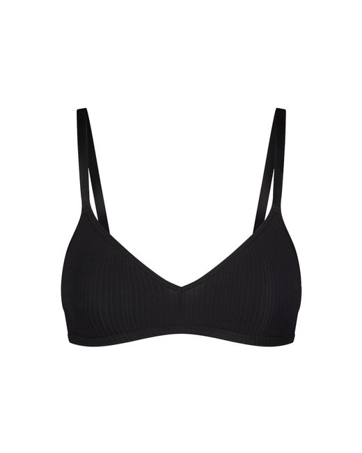 NEGATIVE Black Whipped Non-Wire Bra