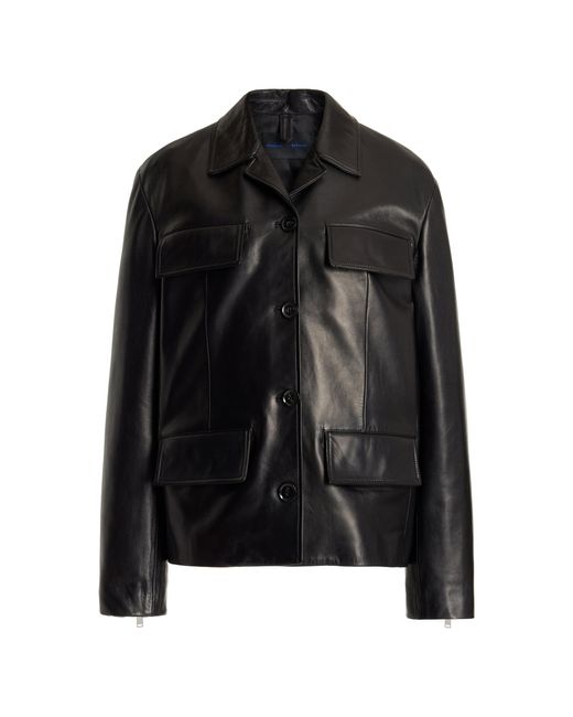 Proenza Schouler Black Roos Leather Jacket