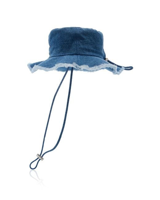Jacquemus Blue Le Bob Artichaut Denim Bucket Hat