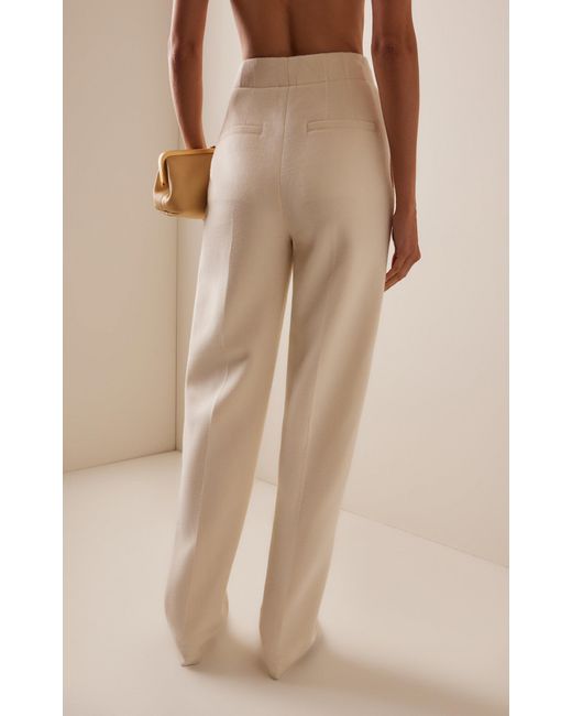 Proenza Schouler White Zee Scuba Straight-Leg Pants