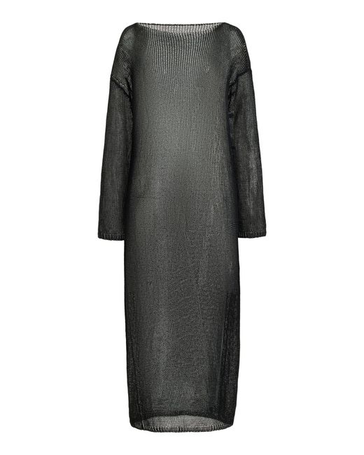 Solid & Striped Gray X Sofia Richie Grainge Exclusive The Polly Cotton Maxi Dress
