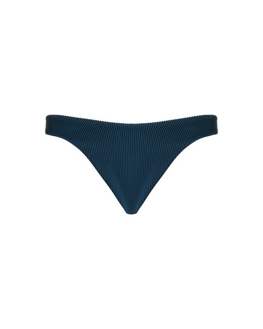 Haight Blue Leila Ribbed Bikini Bottom
