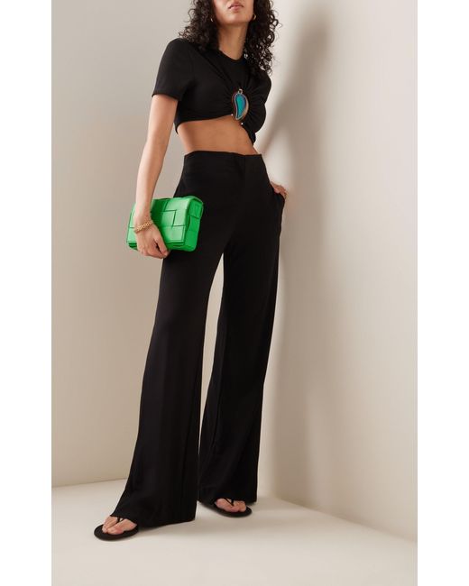 Christopher Esber Redux Jersey Wide-leg 