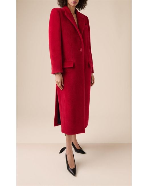 Givenchy red coat hotsell