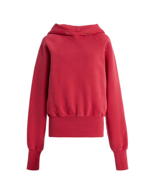 Les Tien Red Taylor Classic Cotton Hoodie