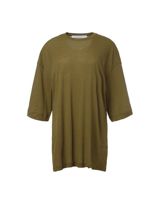 RÙADH Green The Jones Long Cotton Top