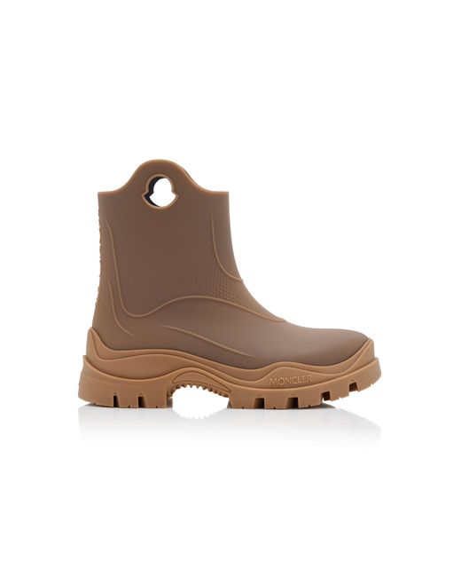 Moncler Women's Brown Misty Rain Ankle Boots