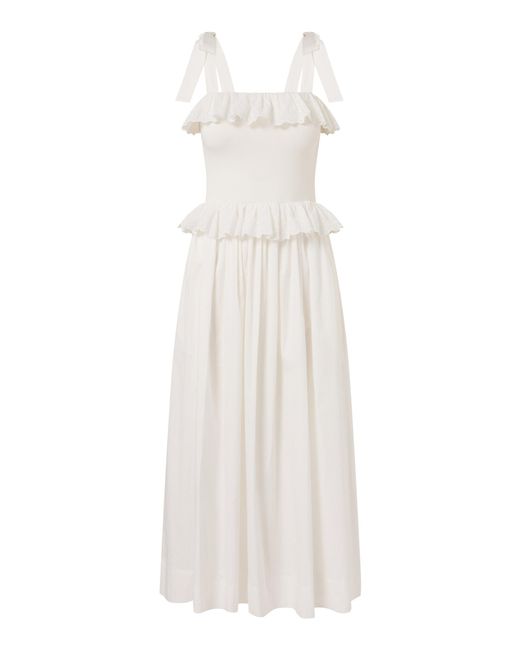 ROAME. White Marina Dress