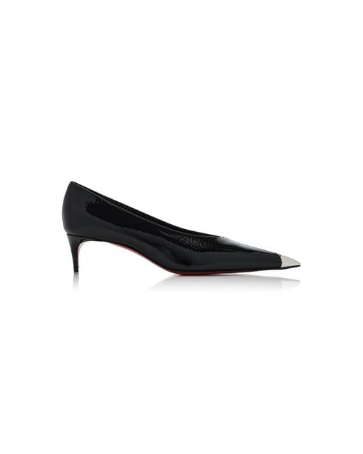 Christian Louboutin Black Katissima 45Mm Patent Leather Pumps