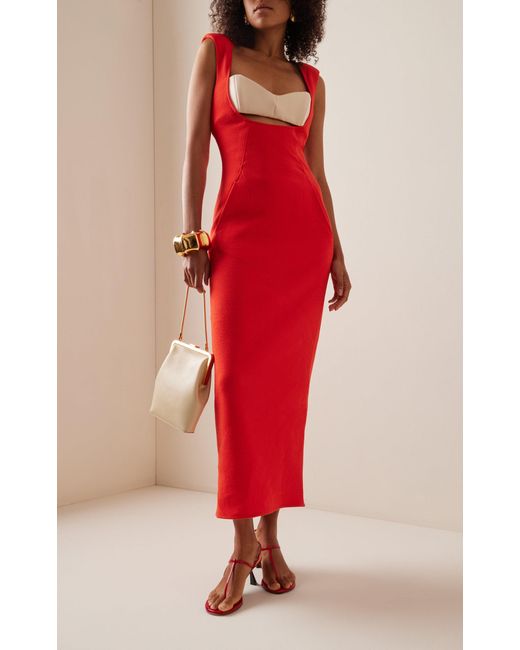 Harbison Red Exclusive Aphrodite Dress