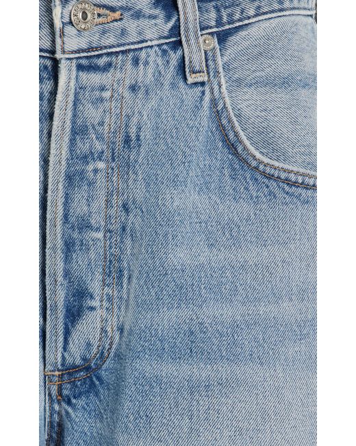 Citizens of Humanity Blue Ayla Rigid High-rise Wide-leg Jeans for men