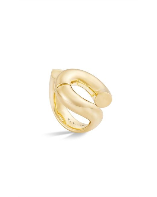 Tabayer White Knot Ring