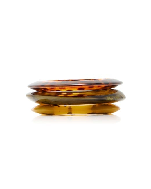 Ben-Amun Multicolor Exclusive Set-of-three Thin Bangles