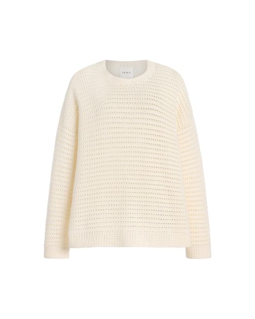 Leset Natural Lucy Oversized Knit Cotton Sweater