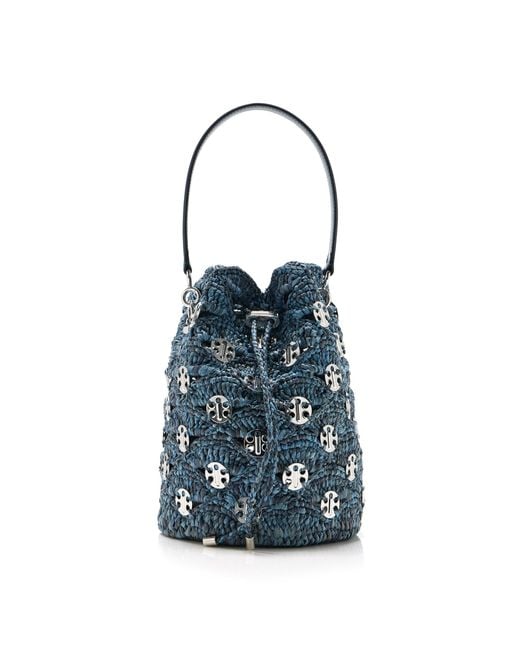 ショルダーバッグ・ポシェット RABANNE LUREX RAFFIA BUCKET BAG Raffia bucket bag – Rabanne