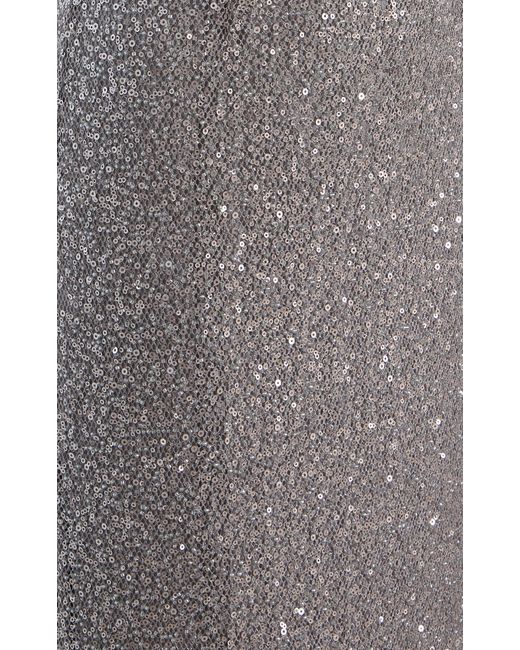 Jonathan Simkhai Gray Xyla Sequined Gown