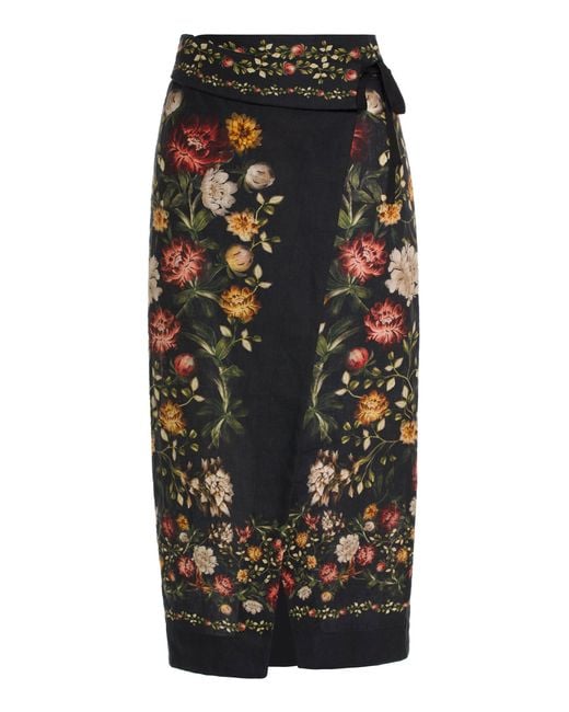 Agua Bendita Black Tierra Paramo Linen Floral Pareo