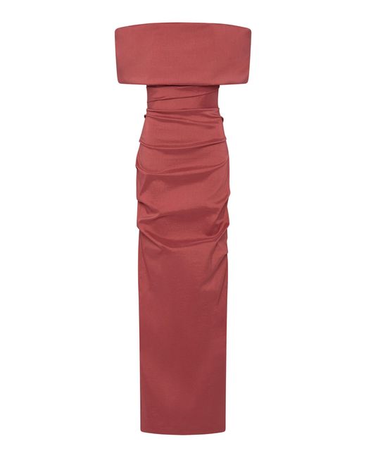 Rachel Gilbert Red Livia Gown