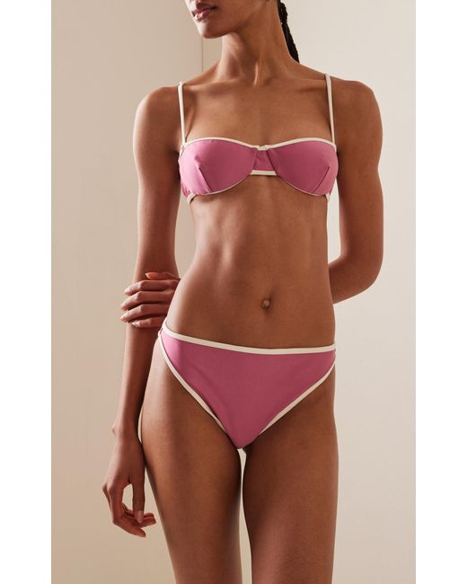 Juillet Pink Exclusive Ingrid Balconette Bikini Top