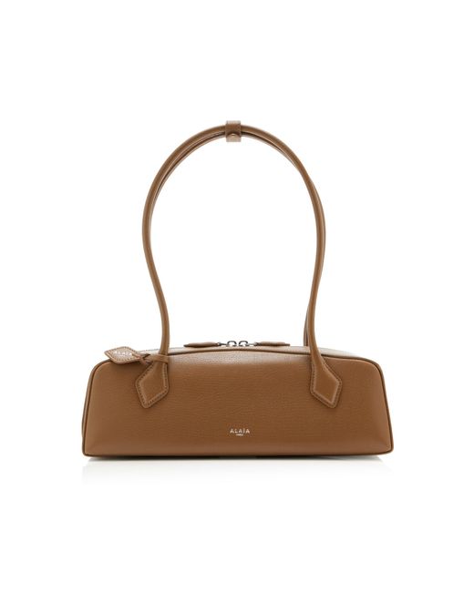 Alaïa White Le Teckel Medium Leather Bag