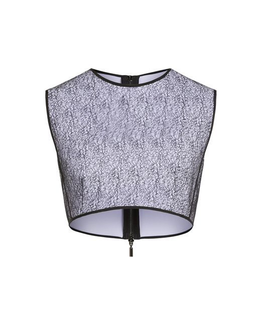 Maticevski Blue Contest Top