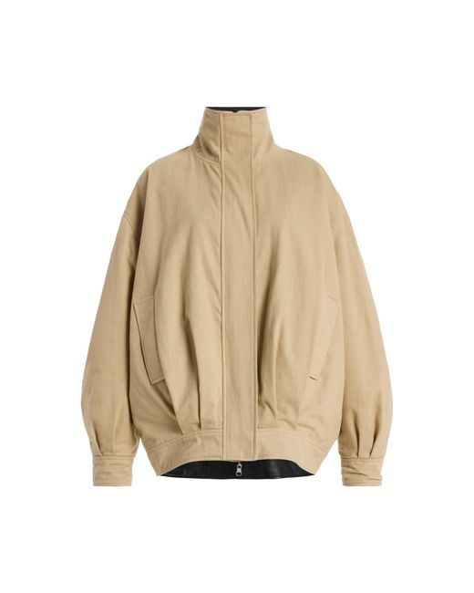 Arma Natural Aleria Reversible Leather Jacket