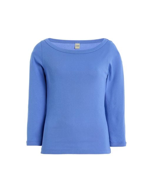 Flore Flore Blue Steffi Cotton T-Shirt