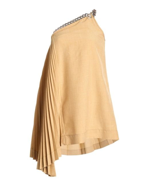 Niccolò Pasqualetti Natural Catena Tailoring Canvas Top