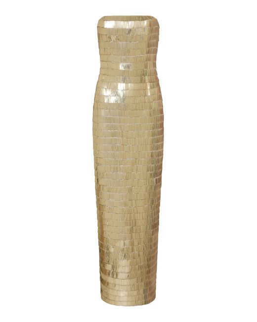Rachel Gilbert Natural Estra Midi Dress
