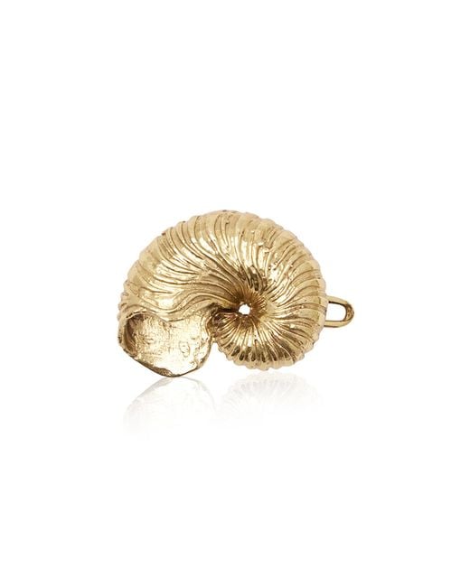 ALÉMAIS Metallic Ona Shell Hair Clip