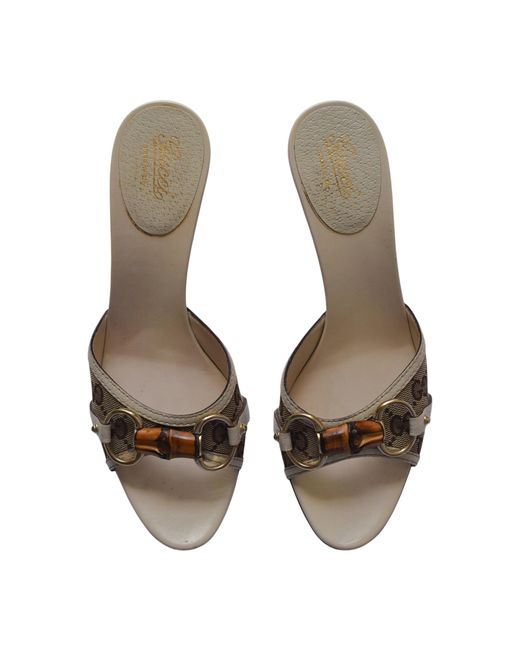 Lucia Zolea Multicolor Gucci Bamboo Horsebit Heels