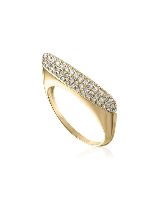Eden Presley Metallic Eden Stack 14K Diamond Ring