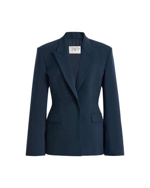 Twp Blue Jasper Wool Blazer