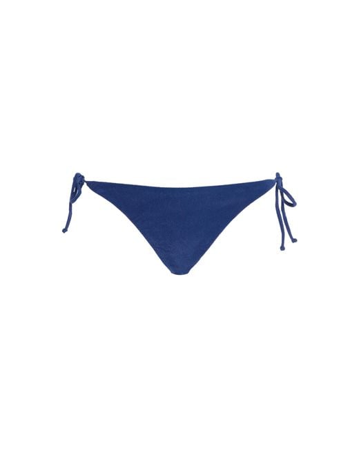Oas Blue Exclusive Riviera Starry Azzurra Knit Bikini Bottom