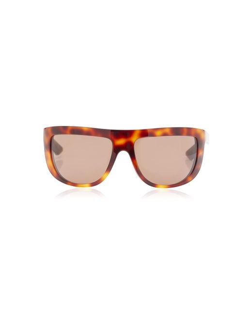 Khaite Pink X Oliver Peoples 1974C Mask-Frame Acetate Sunglasses