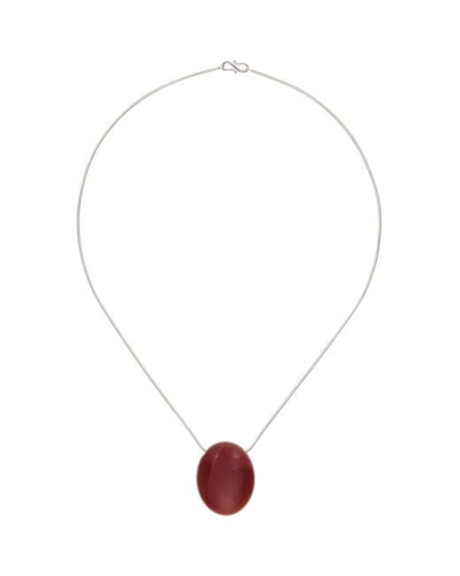 LIE STUDIO White The Julia Necklace