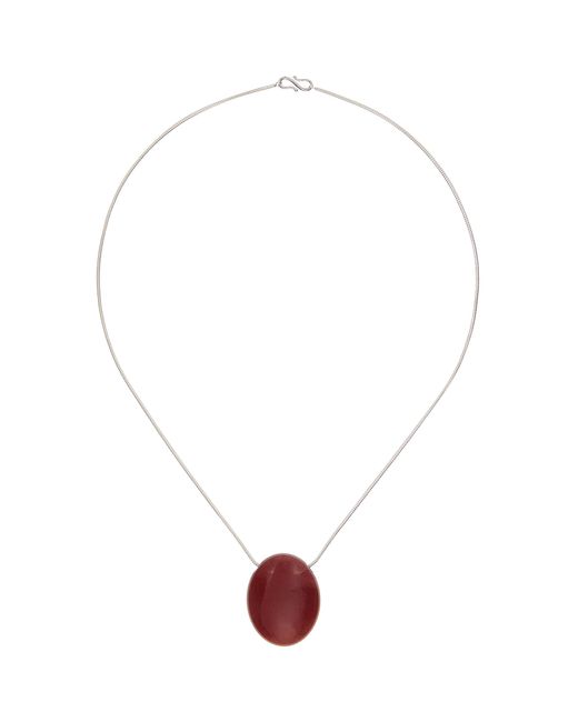 LIE STUDIO White The Julia Necklace