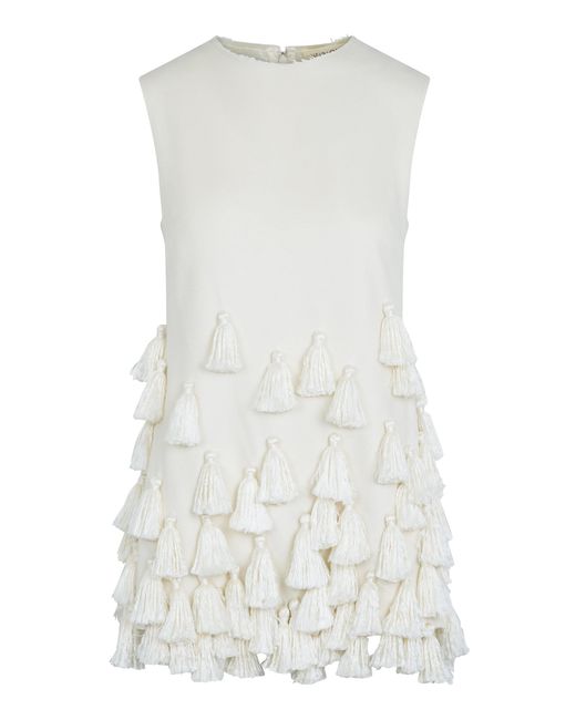 Heirlome White Lila Silk Top
