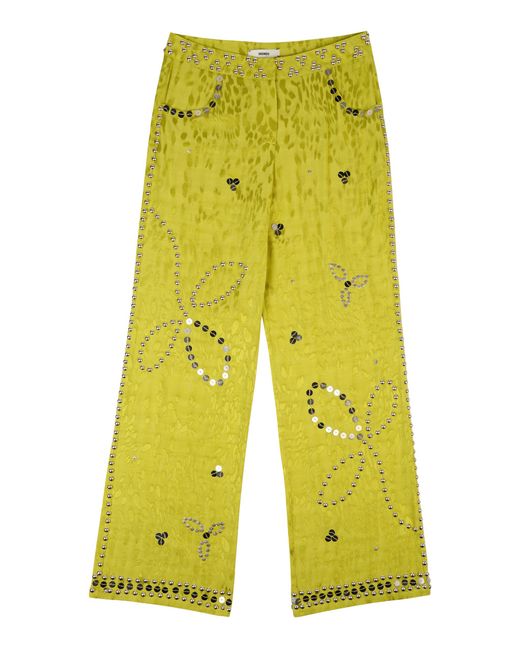 Siedres Yellow Brity Pants
