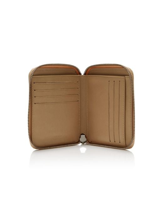 The Row Natural Small Zip Wallet