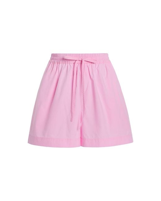 Matteau Pink Exclusive Cotton Shorts
