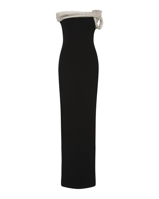 Rachel Gilbert Black Roslyn Gown