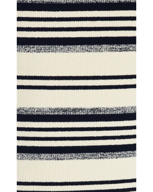 Jonathan Simkhai Gray Teagan Ribbed-knit Maxi Skirt