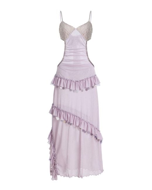 Siedres Purple Signe Dress