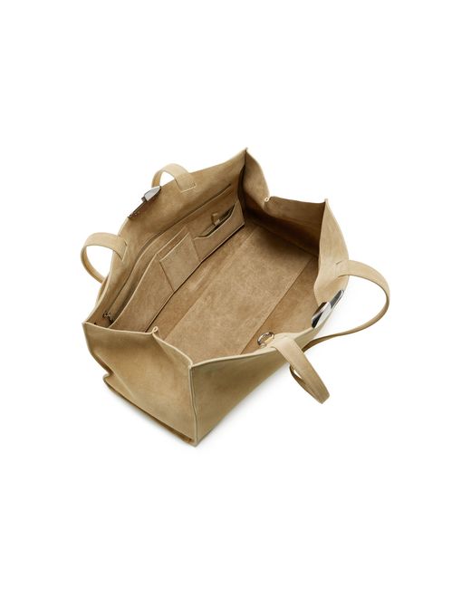 Benedetta Bruzziches Natural Serena Suede Shoulder Bag