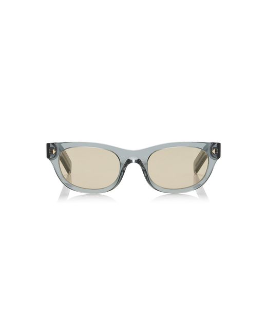 Prada Green Square-Frame Acetate Sunglasses