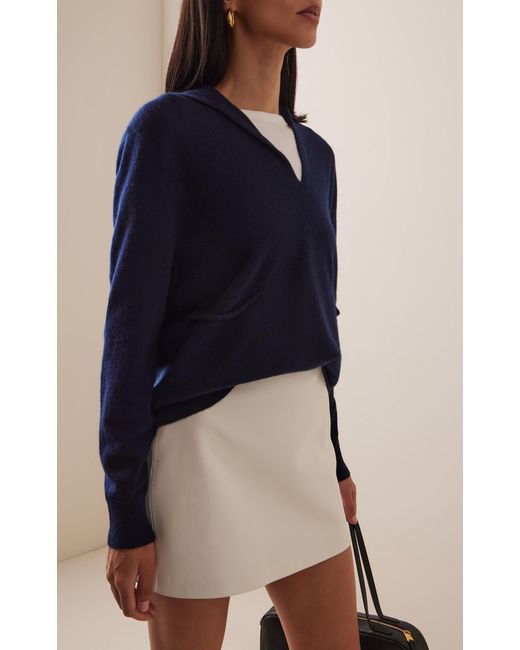 Lisa Yang Blue Surie Cashmere Sweater