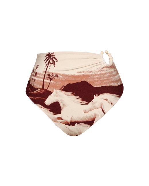 Johanna Ortiz Pink Taita Bikini Bottom